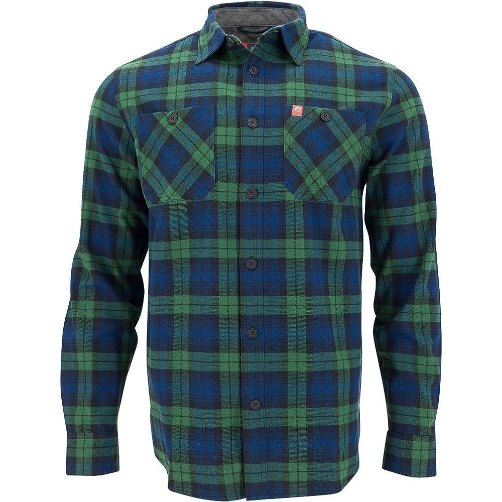 The American Outdoorsman Men's size medium flannel Heavyweight Plaid shirt Butto
